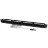 StarTech.com 24-pordiline 1U racki paigaldatav Cat 6 110 patch-paneel