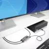 StarTech.com 2-pordine DisplayPort MST jaotur, kahekordne 4K 60 Hz, DP - 2x DisplayPort monitoriadapter, DP 1.4 mitme monitori videoadapter, sisseehitatud 1 jala (30 cm) kaabel, USB-toitega, ainult Windowsile