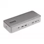 StarTech.com kahe sülearvuti USB-C KVM-dokkimisjaam, kahe monitori 4K 60Hz DisplayPort-dokk, 5-pordiline USB-jaotur, GbE, 90W/45W toiteedastus kahele sülearvutile, Windows/Mac, 2-host KVM-dokk - TAA