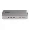 StarTech.com kahe sülearvuti USB-C KVM-dokkimisjaam, kahe monitori 4K 60Hz DisplayPort-dokk, 5-pordiline USB-jaotur, GbE, 90W/45W toiteedastus kahele sülearvutile, Windows/Mac, 2-host KVM-dokk - TAA