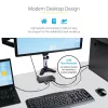 StarTech.com 2 pordiga hübriidne USB-A + HDMI ja USB-C KVM-lüliti - üks 4K 60 Hz HDMI 2.0 monitor - kompaktne laua- ja/või sülearvuti HDMI KVM-lüliti - USB siinitoitel - Thunderbolt 3 ühilduv