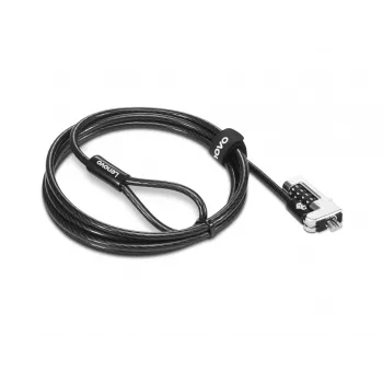 Kaablilukk Lenovo 4XE1F30277 Must 1.8 m Kombinatsioonlukk