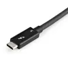 StarTech.com Thunderbolt–Dual-DisplayPort-adapter DP 1.4, kahe 4K 60 Hz või ühe 8K/5K Thunderbolt–DP-muundur, 2x DisplayPort-kuvarivideoadapter – Mac ja Windows