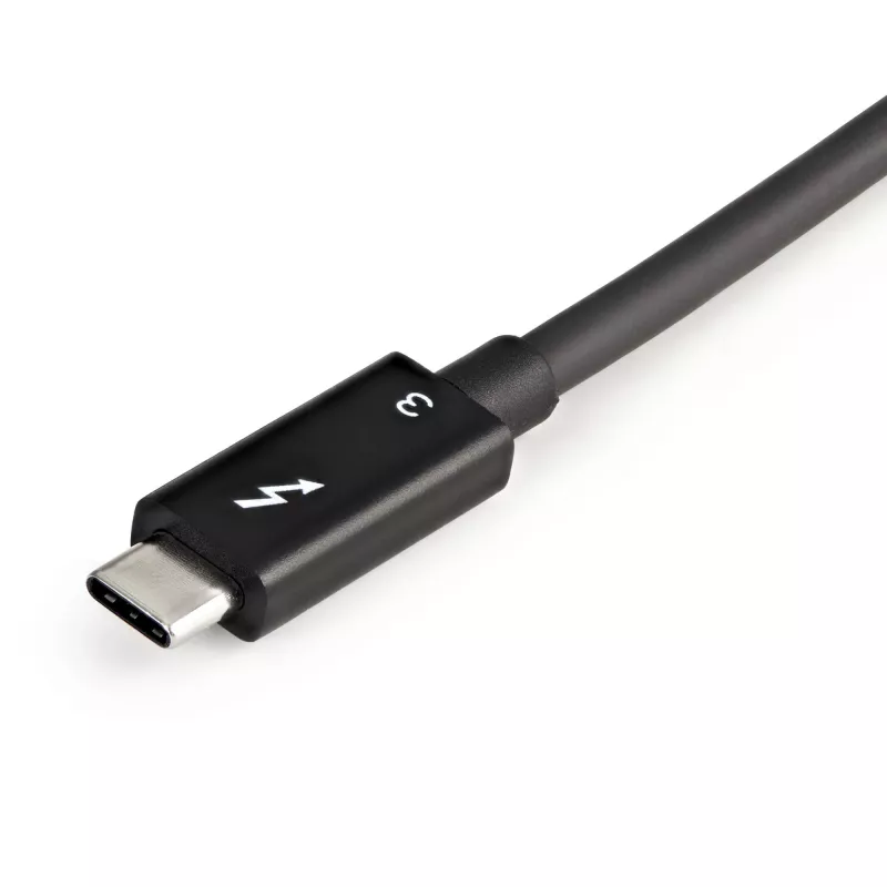 StarTech.com Thunderbolt–Dual-DisplayPort-adapter DP 1.4, kahe 4K 60 Hz või ühe 8K/5K Thunderbolt–DP-muundur, 2x DisplayPort-kuvarivideoadapter – Mac ja Windows