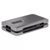 StarTech.com USB-C kahe monitoriga mitmepordiadapter, kuni 4K 60 Hz USB-C DP Alt Mode videoväljund ja HDMI 2.0 või 1080p VGA, 100 W PD läbiv laadimine, USB USB-C minidokk, USB-C dokkimisjaam, MST jaotur