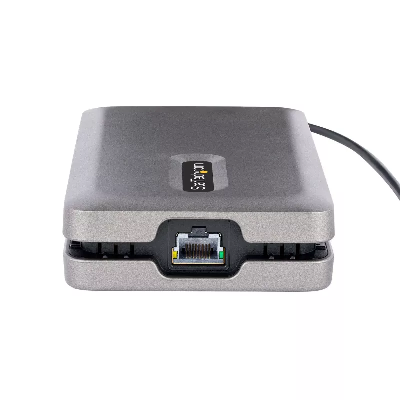 StarTech.com USB-C kahe monitoriga mitmepordiadapter, kuni 4K 60 Hz USB-C DP Alt Mode videoväljund ja HDMI 2.0 või 1080p VGA, 100 W PD läbiv laadimine, USB USB-C minidokk, USB-C dokkimisjaam, MST jaotur