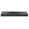 StarTech.com 4-pordiline HDMI-jaotur, 4K 60Hz HDMI 2.0 video, 4K HDMI-jaotur koos sisseehitatud skaleerijaga, HDMI-jaotur 1 sisend 4 väljundit, 3,5 mm/optiline heliport, HDMI kuvari/väljundi jaotur