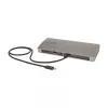 StarTech.com Thunderbolt 4 dokk, 96W toiteedastus, üks 8K/kaks monitori 4K 60Hz, 3xTB4/USB4 porti, 4xUSB-A, SD, GbE, Thunderbolt 4 dokkimisjaam Windowsile või TB3 MacBookile, 0,8m kaabel
