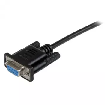 StarTech.com 2 m must DB9 RS232 jada-nullmodemikaabel F/F, must, 2 m, DB-9, DB-9, Female, Female