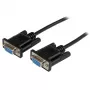 StarTech.com 1 m must DB9 RS232 jadaliidese nullmodemi kaabel emane/emane