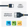 StarTech.com USB-C to Micro-B kaabel - M/M - 0.5 m - USB 3.1 (10 Gbit/s)