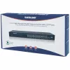 Intellinet 24-pordiline võrgulüliti, 24 porti (RJ45), raami paigaldatav, Gigabit, 4 SFP, Etherneti veebi-nutikas, 10/100/1000 Mbit