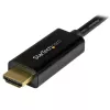 StarTech.com 3 jala (1 m) Mini DisplayPort–HDMI-kaabel – 4K 30 Hz video – mDP-HDMI-adapterkaabel – Mini DP või Thunderbolt 1/2 Mac/PC HDMI monitorile/ekraanile – mDP-HDMI muundurijuhe