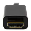 StarTech.com 6 jala (2 m) Mini DisplayPorti ja HDMI kaabel – 4K 30 Hz videokaabel – mDP ja HDMI adapterkaabel – Mini DP või Thunderbolt 1/2 Maci/arvuti ja HDMI monitori/ekraani ühendamiseks – mDP ja HDMI konverterkaabel