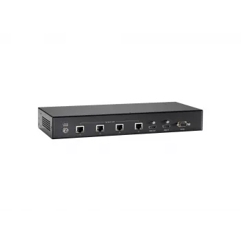 AV-saatja LevelOne HDMI üle Cat.5 Saatja HDBaseT 100 m 4 kanali väljundit