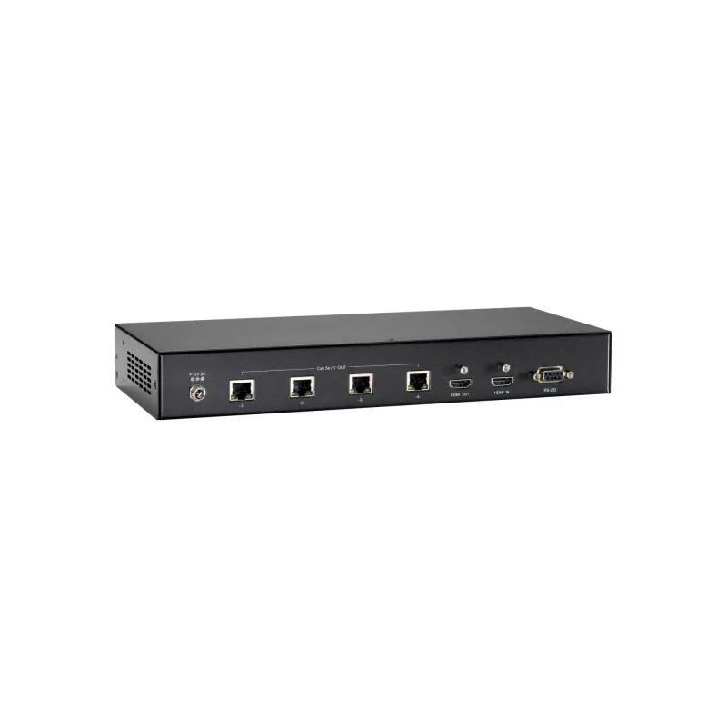 AV-saatja LevelOne HDMI üle Cat.5 Saatja HDBaseT 100 m 4 kanali väljundit