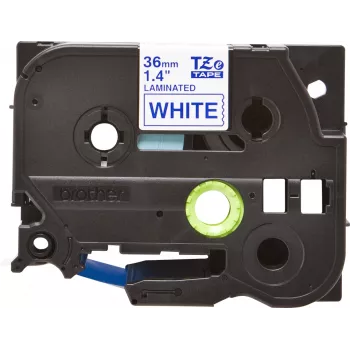 Label tape Brother TZe263 36mm Blue on Valge