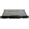 StarTech.com Kahe siiniga raami paigaldatav KVM-konsool HD 1080p - ühe pordiga DVI/VGA KVM koos 17-tollise LCD-ekraaniga serveriraami jaoks - täisfunktsionaalne 1U LCD KVM-sahtel kaablitega - USB tugi - 44230 MTBF