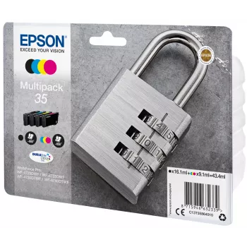 Epson Padlock hulgipakend 4 värvi 35 DURABrite Ultra tindid