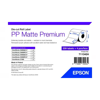 Epson 7113424 printerisilt Valge Isekleepuv printerisilt