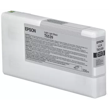 Epson T6539 Light Light Must tindipadrun (200ml), Hele hele must, Pigmentpõhine tint, 200 ml, 1 tk