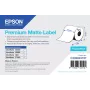 Epson Premium Matte Label - Pidevrull: 105 mm x 35 m, valge, isekleepuv printerisilt, pidevsilt, akrüül, püsiv, matt