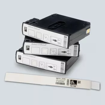 Label Zebra Z-Band Direct Valge