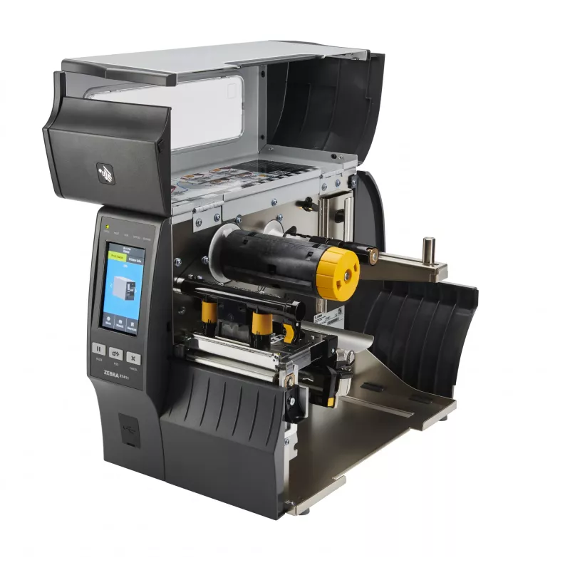 Zebra ZT411 600 x 600 DPI juhtmega ja juhtmeta termoülekande POS-printer