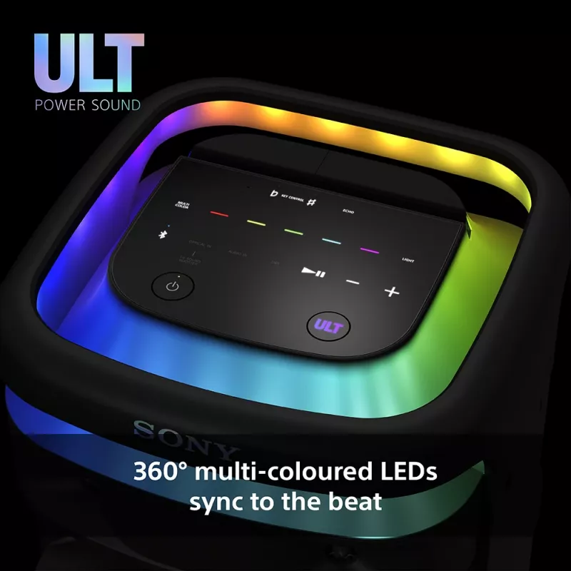 Kõlar Sony SRS-ULT1000 ULT TOWER 10 — 139 W, Bluetooth, kaasaskantav, must