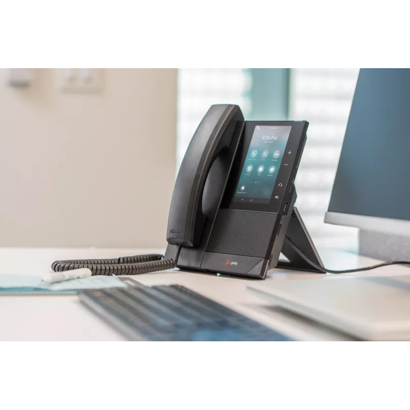 HP Poly CCX 500 ärikommunikatsiooniga meditelefon Open SIP ja PoE toega