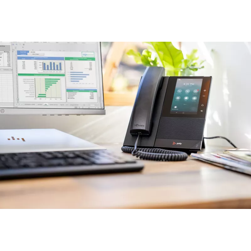 HP Poly CCX 500 ärikommunikatsiooniga meditelefon Open SIP ja PoE toega