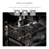 StarTech.com 5-pordiline USB PCIe-kaart, USB 3.2 10 Gbps, PCI Express kaart 4x USB-C pordi ja 1x USB-A sisemise pordiga, USB PCIe-kontrollerkaart, Windows/macOS/Linux