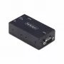 StarTech.com 1-pordine jada-Ethernet-adapter, IP seadmeserver kaug-RS-232 seadmete jaoks, seinale/DIN-liistule paigaldatav, metallkorpus, RJ45 LAN-DB9 jadamuuundur