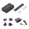 StarTech.com 1-pordine jada-Ethernet-adapter, IP seadmeserver kaug-RS-232 seadmete jaoks, seinale/DIN-liistule paigaldatav, metallkorpus, RJ45 LAN-DB9 jadamuuundur