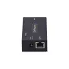 StarTech.com 1-pordiline jada-Etherneti adapter, 802.3af PoE IP jadaseadmeserver RS232 kaugseadmetele, seinale/DIN-liistule paigaldatav, RJ45 LAN-DB9 jadamuundur, TAA