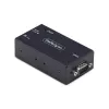 StarTech.com 1-pordiline jada-Etherneti adapter, 802.3af PoE IP jadaseadmeserver RS232 kaugseadmetele, seinale/DIN-liistule paigaldatav, RJ45 LAN-DB9 jadamuundur, TAA