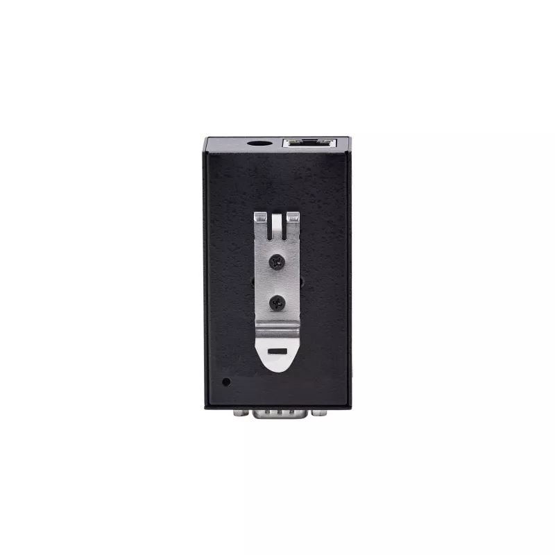 StarTech.com 1-pordiline jada-Etherneti adapter, 802.3af PoE IP jadaseadmeserver RS232 kaugseadmetele, seinale/DIN-liistule paigaldatav, RJ45 LAN-DB9 jadamuundur, TAA