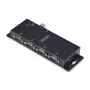 StarTech.com 4-pordiline jadaliides Etherneti adapter, IP jadaseadme server kaug-RS232 seadmetele, seinale/DIN-liistule kinnitatav, metallkorpuses, RJ45 LAN DB9 jadamuundur
