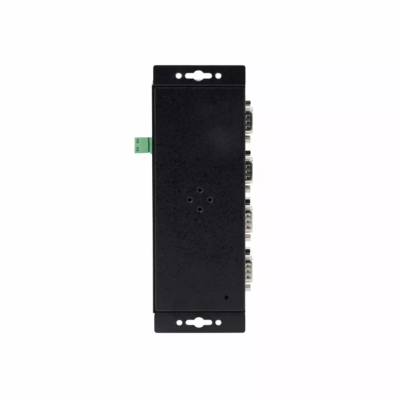 StarTech.com 4-pordiline jadaliides Etherneti adapter, IP jadaseadme server kaug-RS232 seadmetele, seinale/DIN-liistule kinnitatav, metallkorpuses, RJ45 LAN DB9 jadamuundur