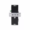StarTech.com 2-pordiline jadaliidese Etherneti adapter, IP jadaseadmeserver kaug-RS232-seadmetele, seinale/DIN-liistule paigaldatav, metallkorpus, RJ45 LAN DB9 jadaühenduse muundurile