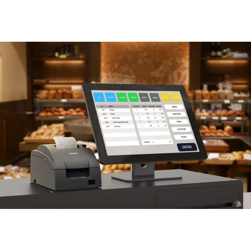 Tšekiprinter Epson TM-U220IIB Serial PS NE Sensor ECW