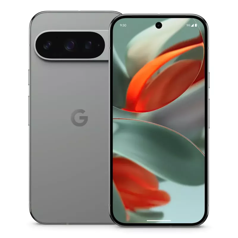 Nutitelefon Google Pixel 9 Pro XL — 6,8-tolline OLED, 16 GB muutmälu, 128 GB, 5G, IP68, 5060 mAh, roheline