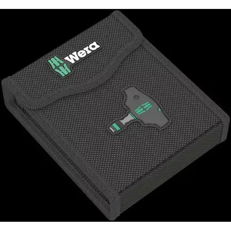 Wera 05023471001 põrkmehhanismiga mutrivõti, 17 tk, must/roheline
