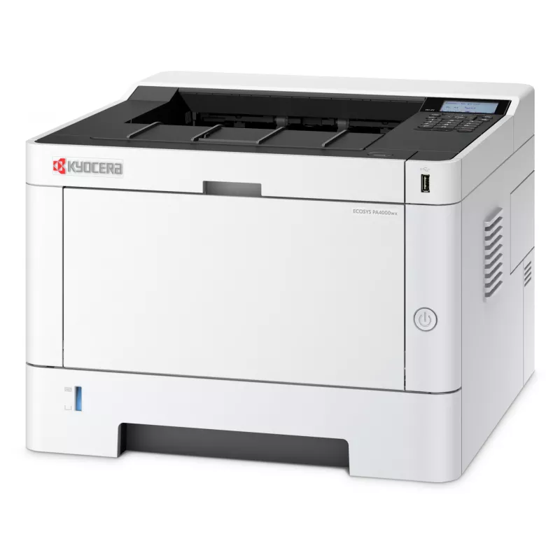 Printer KYOCERA ECOSYS PA4000wx Laser Mustvalge