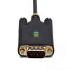 StarTech.com 2 m USB jadaliidese adapterkaabel, COM-i säilitus, vahetatavad kruvid/mutrid, USB-A – DB9 RS232, FTDI IC, ESD-kaitse, Windows/macOS/Linux