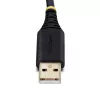 StarTech.com 2 m USB jadaliidese adapterkaabel, COM-i säilitus, vahetatavad kruvid/mutrid, USB-A – DB9 RS232, FTDI IC, ESD-kaitse, Windows/macOS/Linux