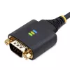 StarTech.com 2 m USB jadaliidese adapterkaabel, COM-i säilitus, vahetatavad kruvid/mutrid, USB-A – DB9 RS232, FTDI IC, ESD-kaitse, Windows/macOS/Linux