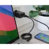 InLine USB PD toiteallikas, GaN laadija, 3 pordiga, kaks USB-C + USB-A, 65 W