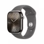Nutikell Apple Watch Series 10 GPS + Cellular 46mm Natural Titanium korpus Stone Grey Sport Band S/M
