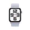 Nutikell Apple Watch SE GPS + Cellular 44mm hõbedane alumiiniumkorpus, sinine pilve spordirihm